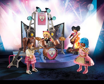 Playmobil Music Band Toy - Multicolor, One Size, Plastic, Model 71042
