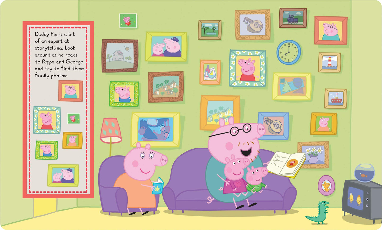 Peppa Pig Floor Puzzles For Kids Ages 3-5 - Bundle With Peppa Pig Foam Floor Puzzle, Peppa Pig Look And Find Book, Stickers, Mor