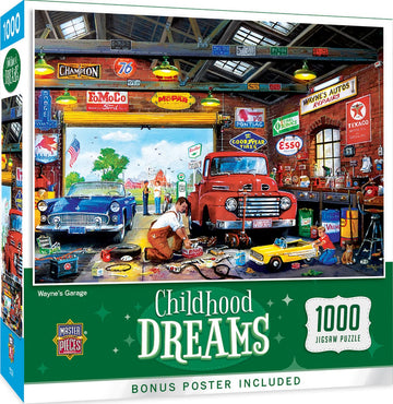 Wayne'S Garage 1000 Pc