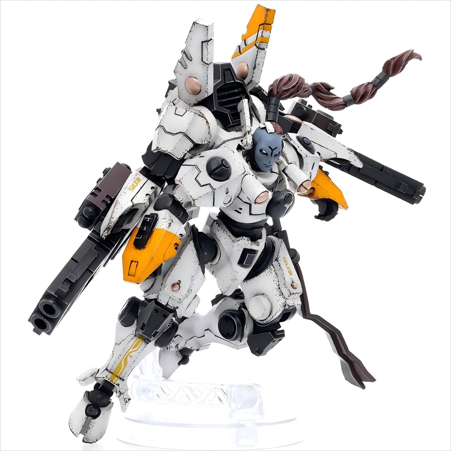 JOYTOY Warhammer 40K 1/18 Action Figures - T'au Empire Commander Shadowsun Perfect for Collectors & Decor - Ideal Gift for Birthdays/Christmas - Character Figure - JT3730