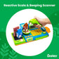 Boley Pretend Play Cash Register Toy For Kids - 19 Piece Interactive Set With Scanner, Microphone, Conveyor Belt, Calculator & M