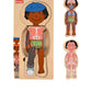 Kidzlane African American Boy Wooden My Body Puzzle For Toddlers And Kids - 29 Piece Girls Anatomy Puzzle Kid Play Set - Anatomy For Kids, Skeleton Toys For Kids Ages 3 Plus