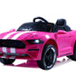 First Drive Mustang - 12V Power Battery Dual Motor Wheels- Kids Electric Ride-On Toy Car With Remote Control, Mp3 Music Playback