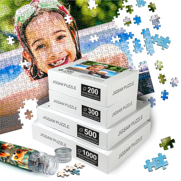 Custom Puzzle From Picture Create Your Own Puzzle From Photo - Personalized Puzzle 300 Pieces - Diy Custom Made Photo Puzzles Fo
