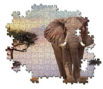 Clementoni Collection 35096, African Sunset Puzzle For Children And Adults - 500 Pieces, Ages 10 Years Plus