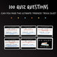Paladone Friends Tv Show Trivia Quiz Game With 100 Questions