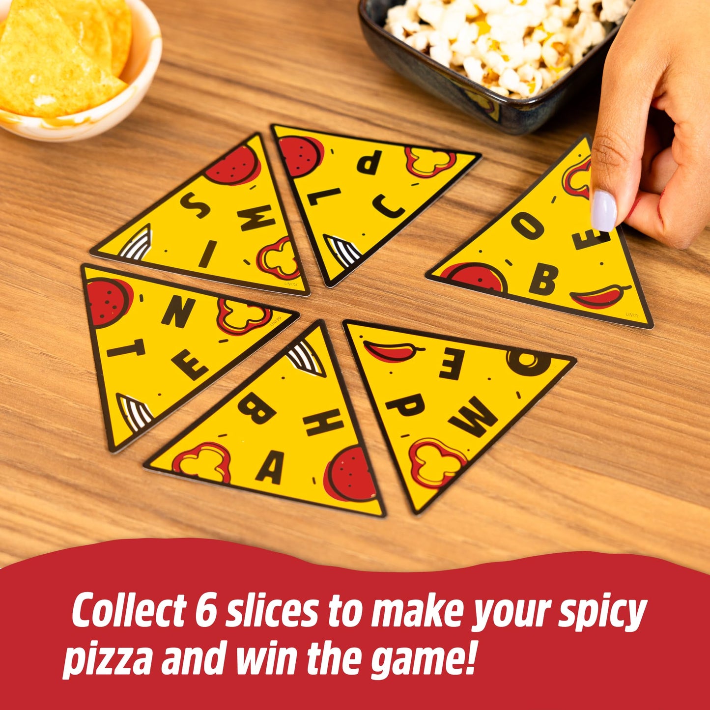Big Potato Card Game - P for Pizza XXXXtra Hot, Travel Edition, Perfect for Holidays & Camping, Model PIZXSAL01UNI