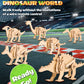 Poraxy Dinosaur Toys, 6 Set Stem Kits For Kids Ages 8-10-12, Toys For Ages 8-13, Science Kits Buildings Projects, 3D Wooden Puzzles Robot Crafts, Gifts For Boys And Girls Ages 8 9 10 11 12 13