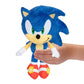 Sonic The Hedgehog Plush Toy - Modern Sonic 9-Inch Soft Fabric Collectible, Model 409344-24PB