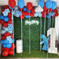 Bezente Blue Balloons 18 Inch - 30 Pack Large Thick Light Blue Balloons Big Round Blue Latex Balloons For Birthday Wedding Baby