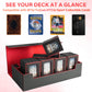 Jaffzora Card Deck Box For Mtg Commander, Large 6 In 1 Card Storage Display Case With 5Pcs Tcg Deck Boxes & Dice Tray, Holds 240