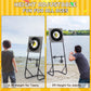 A11N Axe tossing Game Set | Sturdy Metal Frame  Bristle Target  6 tossing Axes Set | Safe for Indoor & Outdoor Play  Fun for Teens & mature-themeds