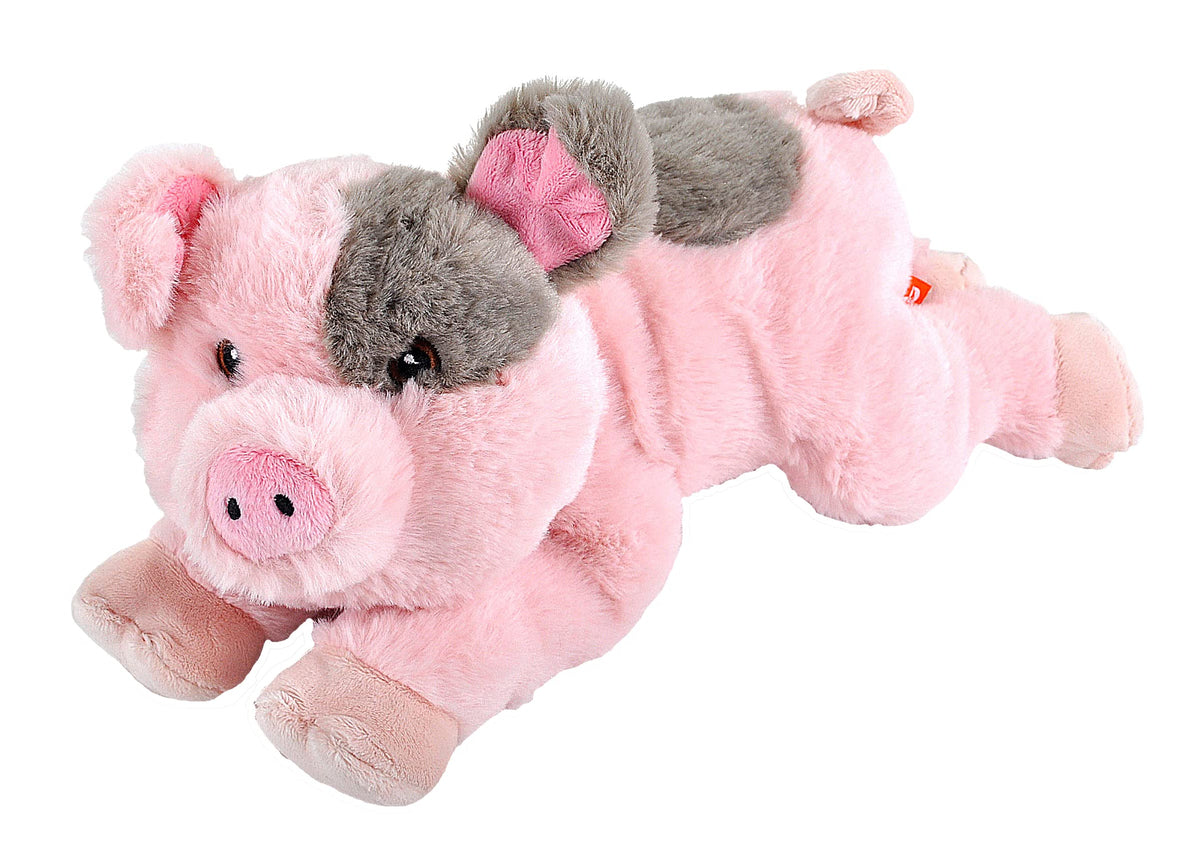 Wild Republic Ecokins Pig Stuffed Animal  12
