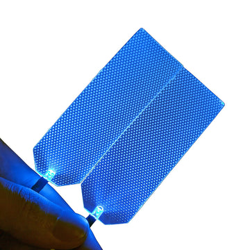 mlnyitus Helmet Decorations Flexible led Lights Flexible Cosplay DIY kit Decorations RGB Superhero for Men Gifts Dark blue