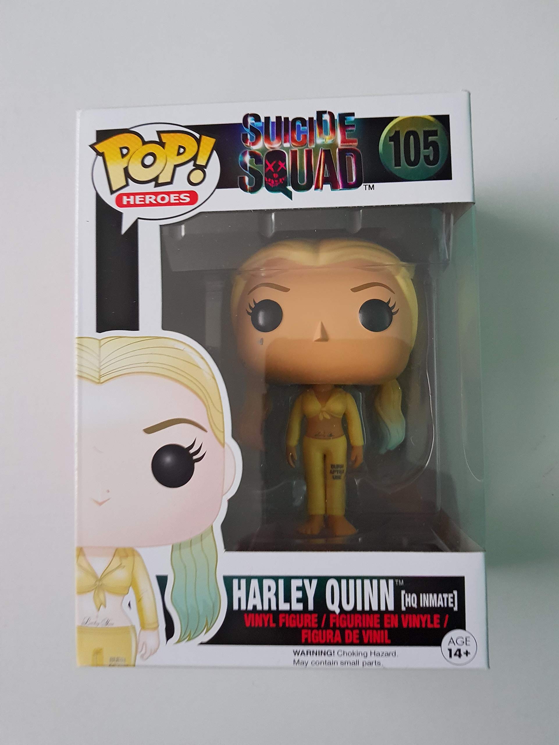 Funko Pop Dc Heroes: Inmate Harley Quinn Collectible Figure, Multicolor