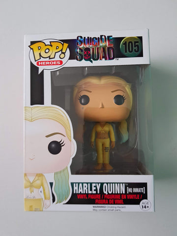 Funko Pop Dc Heroes: Inmate Harley Quinn Collectible Figure, Multicolor