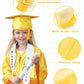 Qzyl Kindergarten Graduation Cap And Gown, Unisex Congrats Grad Outfit With Tassel & Certificate For Preschool Kindergarten