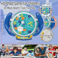 mom&myaboys JRD&BS WINL 3D Maze Game Brain Teaser Puzzles, Blue, 6"x8", Plastic, Ages 8-10, Fun Travel Game for