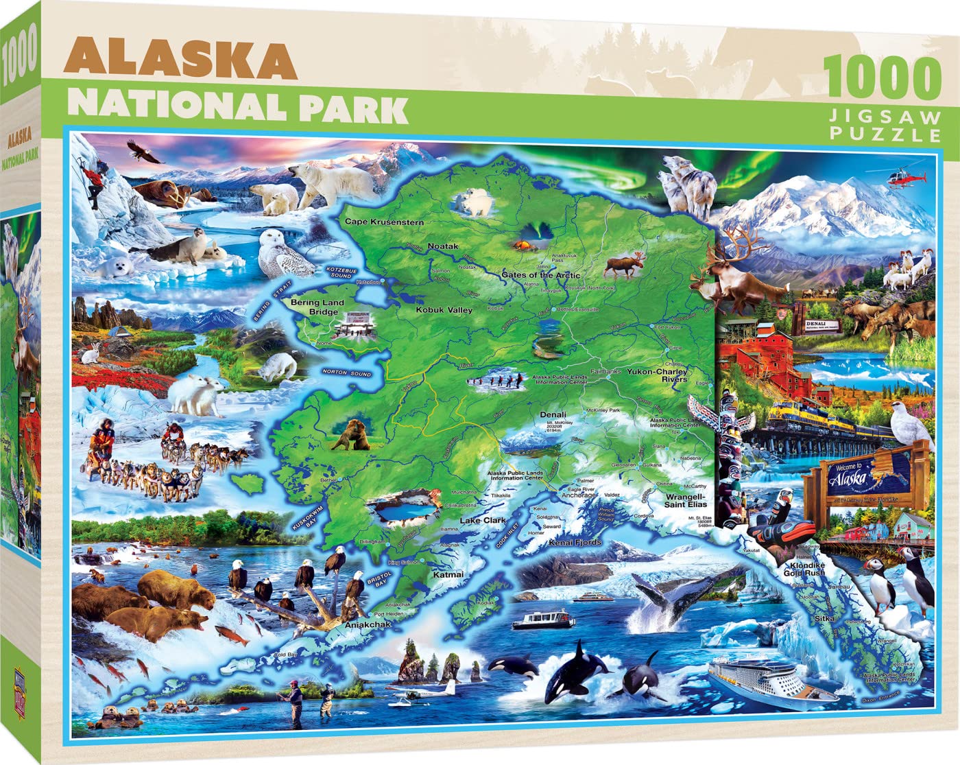 Alaska 1000 Piece Jigsaw Puzzle