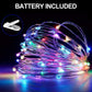 12 Pack Big Light Up Bobo Led Balloons With Sticks - Clear Balloons With Lights, Glow In The Dark, Flicker In The Daylight - Per