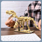 LUXEBLOCKS Dinosaur Skeleton Building Kit & Paleontology Building Set-316PCS Excavation-Ready T.Rex Fossil Model  mature-themed Dinosaur Gift with Movable Joints for Collectors-Display Figures for Home&Office