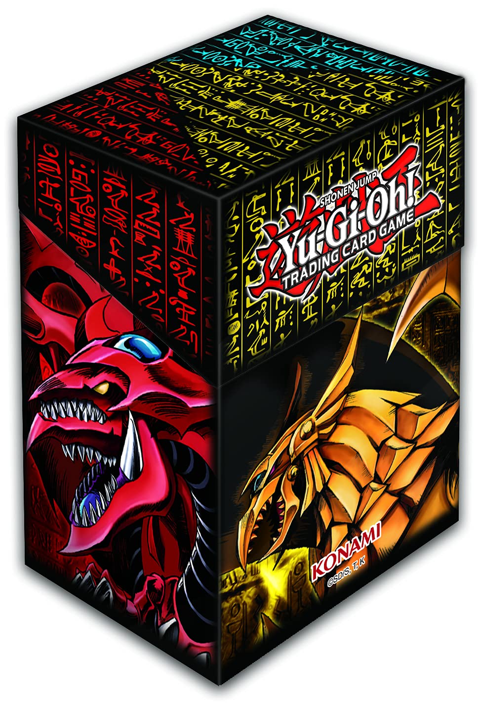 Yu-Gi-Oh! Sor Accessories Slifer Obelist Ra Card Case, Cartoon