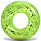 Cota Global Inflatable Green Pool Float Tube - Premium Confetti Pool Tube, Inflatable Swimming Tube Pool Ring Float For Kids And