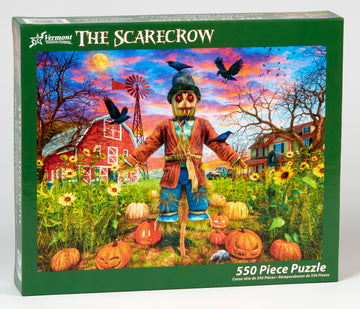 The Scarecrow Jigsaw Puzzle 550 Piece by Vermont Christmas Company