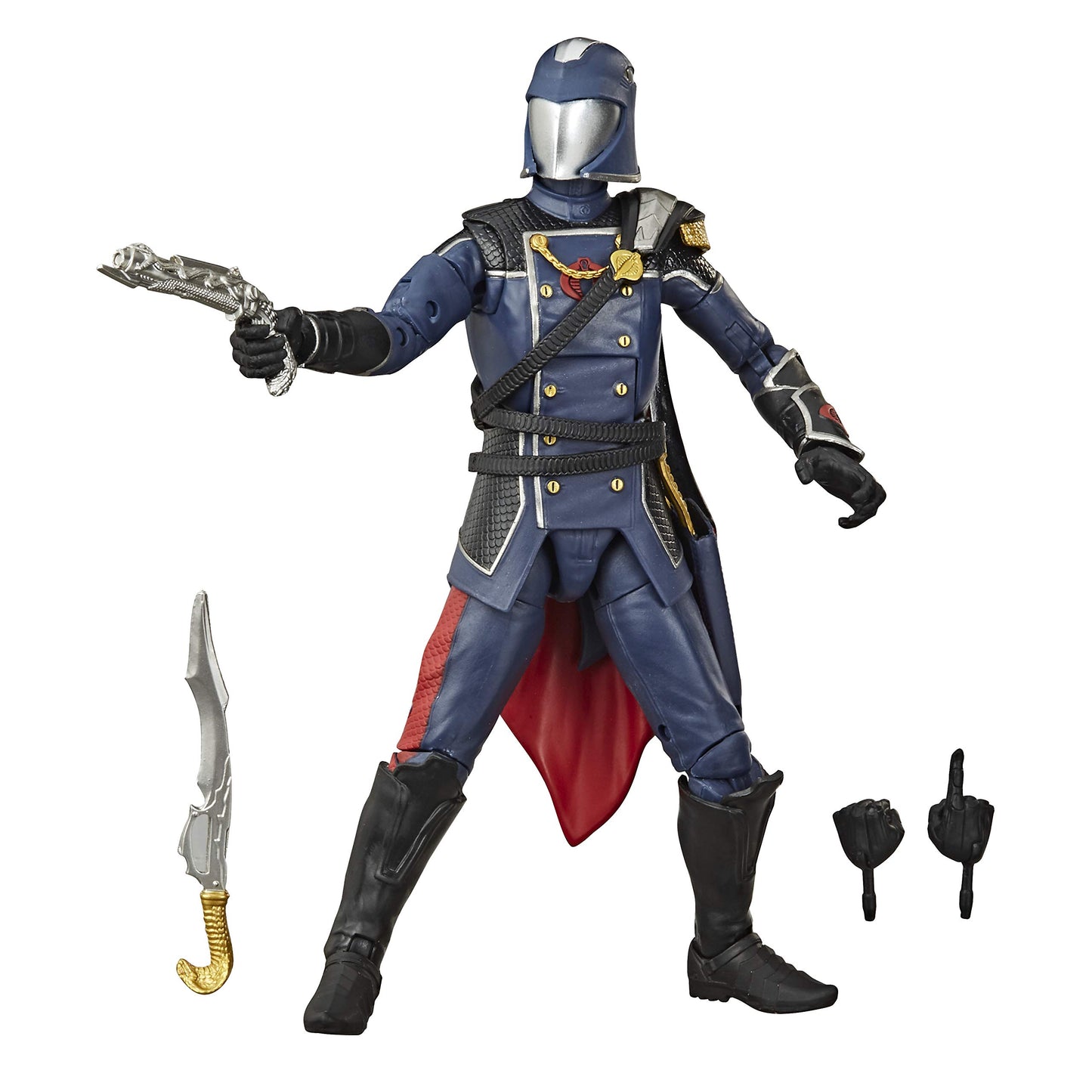 G. I. Joe Classified Series Cobra Commander Action Figure 06 Collectible enhanced Toy  Multiple Accessories  6-Inch Scale  Custom Package Art