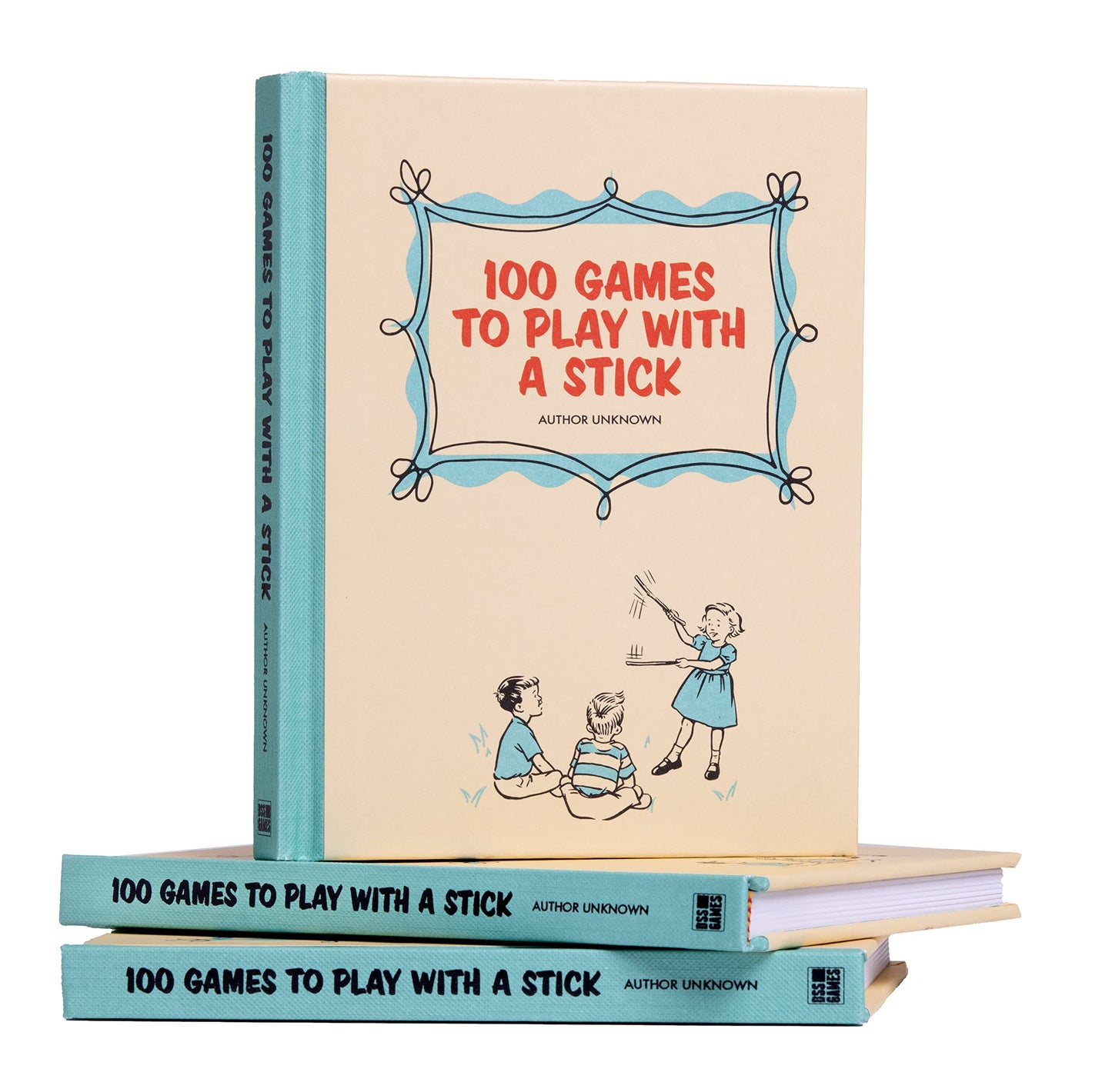 100 Games To Play With A Stick [A Hilarious Parody Book & Gag Gift]