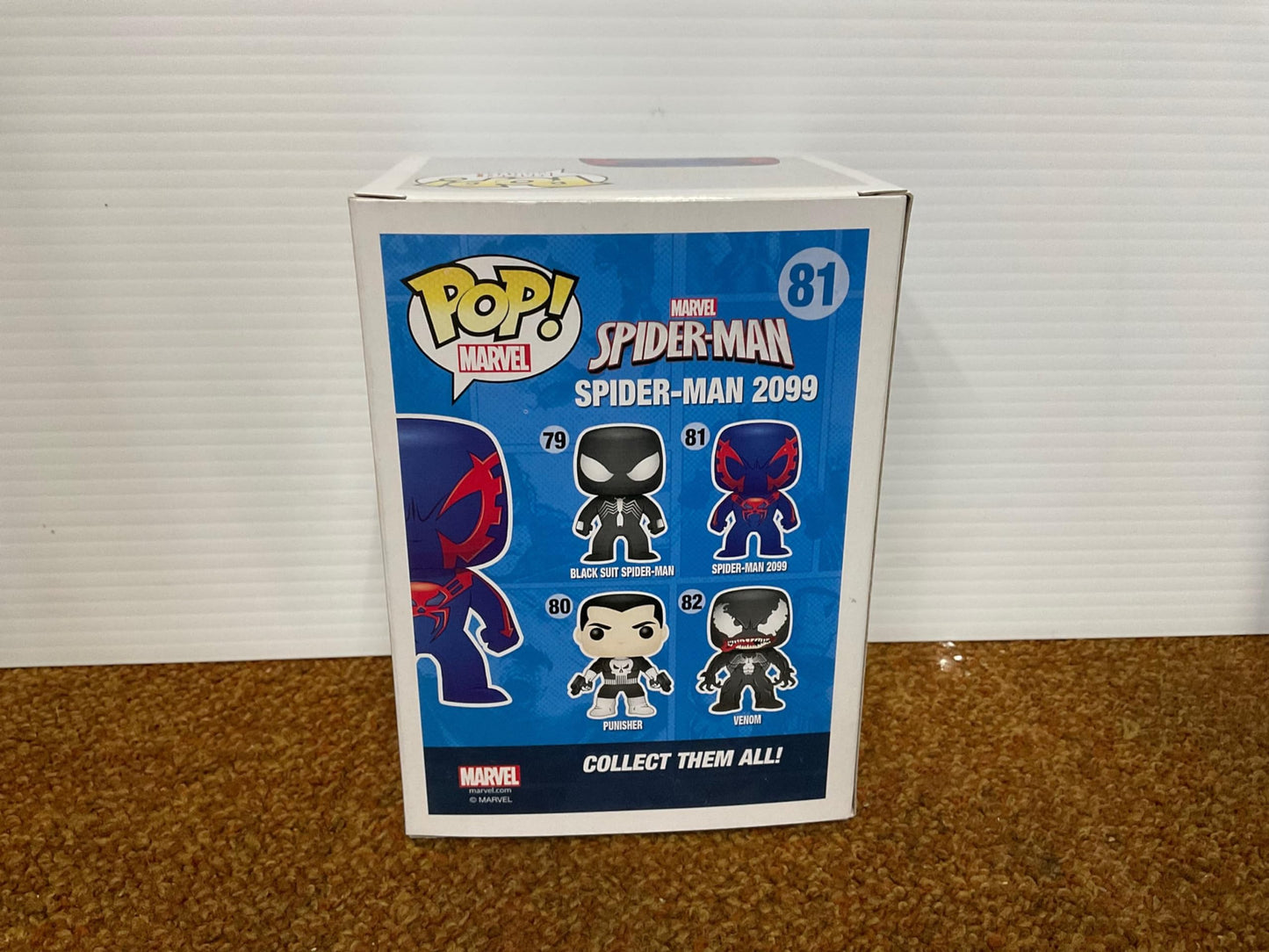 Funko, Pop! Marvel Spider-Man, Exclusive Spider-Man 2099 #81