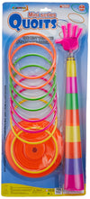 Niku 2 in 1 Ring Toss Game for Kids | Indoor Outdoor Fun Learning Activity Toy | Stacking Rings & Target Throw Game | Multicolor