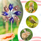 HOOSUN 10 Pcs American Flag Patriotic Pinwheels Fourth of July Decor Outdoor, Garden Wind Spinners Patriotic Decor Independence