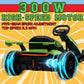Kerry Yoo Go Kart Electric Drift Kart Car With Adjustable Seat, 24V Outdoor Ride On Toy With 4 Speed Mode, Crazy Cart For Kids 6