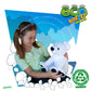 Ecobuddiez - Polar Bear From Deluxebase. 12 Inch Polar Bear Plush Toy. Eco Friendly Child Safe Bear Stuffed Animal Made From Recycled Plastic Bottles.