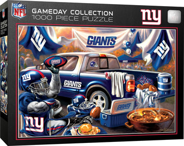 Masterpieces 1000 Piece Jigsaw Puzzle For Adults - Nfl New York Giants Gameday - 19.25'X26.75'