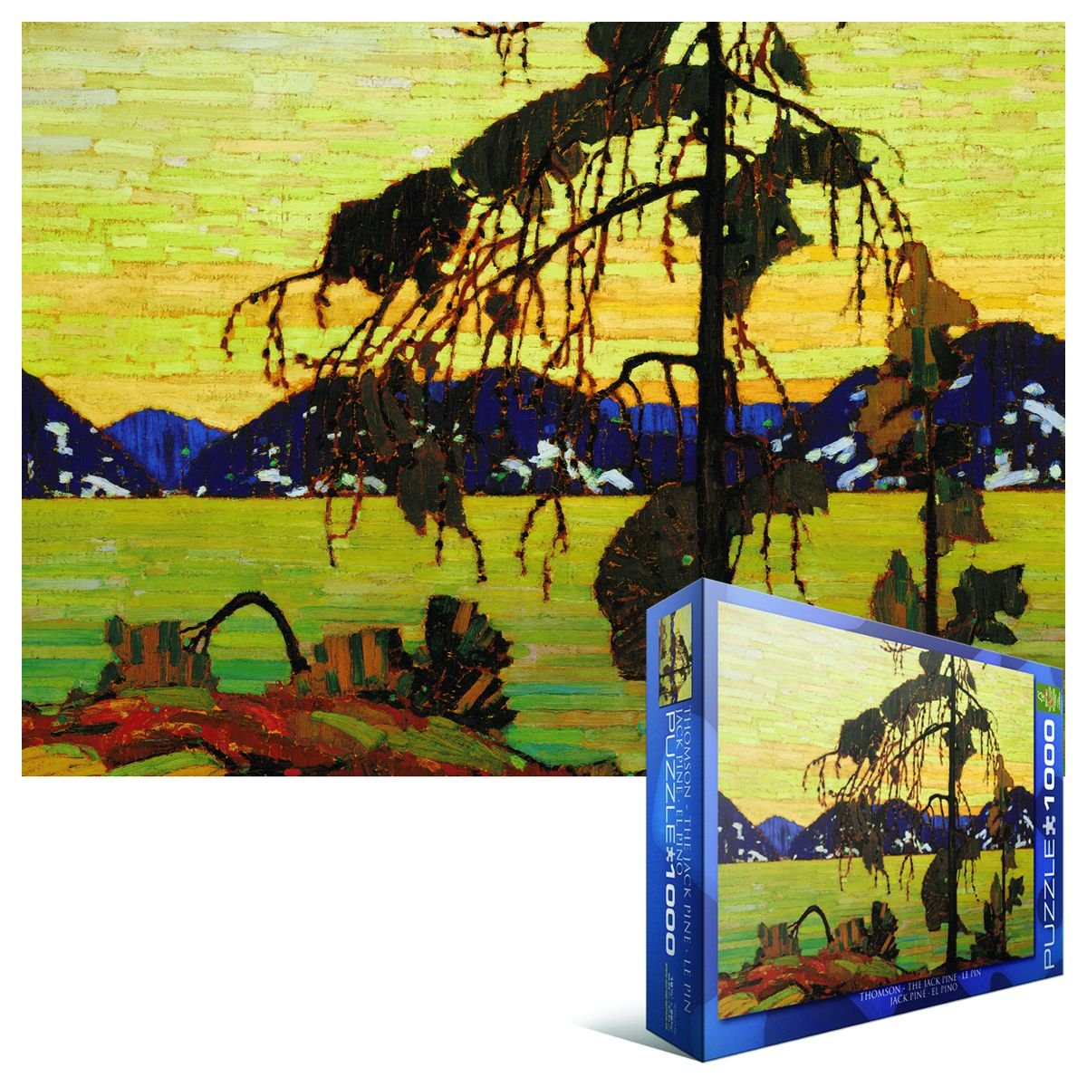 Eurographics Jack Pine By Tom Thomson 1000 Piece Puzzle (6000-7166)
