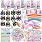 CIRDOTSH Unicorn Party Favors for Kids, Unicorn Birthday Party Supplies, Unicorn Goodie Bags Gifts, Unicorn Fillers Pinata Stuff