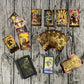 Sunhhx Tarot Cards, 78 Tarot Cards Deck Pvc Waterproof Wrinkle Resistant Gold Foil Classic Tarot Cards With English Instructions Book, Tarot Cards For Beginners