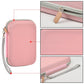 Casmilee Case Compatible With Giiker Super Slide Brain Games, Brain Teaser Puzzles Organizer Storage Bag, Flow Slider Puzzle Game Holder (Pink)
