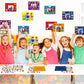 Chiazllta 30 Pack Super Theme Hero Diy Picture Frame Craft Kit For Kids Fashion Hero Diy Photograph Craft Hero Children Stickers