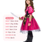 Spooktacular Creations Halloween Costumes for Girls  Kids Pirate Costume  Magenta Pirate Dress for Toddler Girls Halloween Pirate Princess Role Play Parties(Small(5-7 yrs))