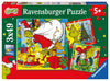 Ravensburger - Jigsaw The Grinch, Gift Idea For Children 5+ Years, Educational And Stimulating Game, 3 Puzzles Of 49 Pieces, 21