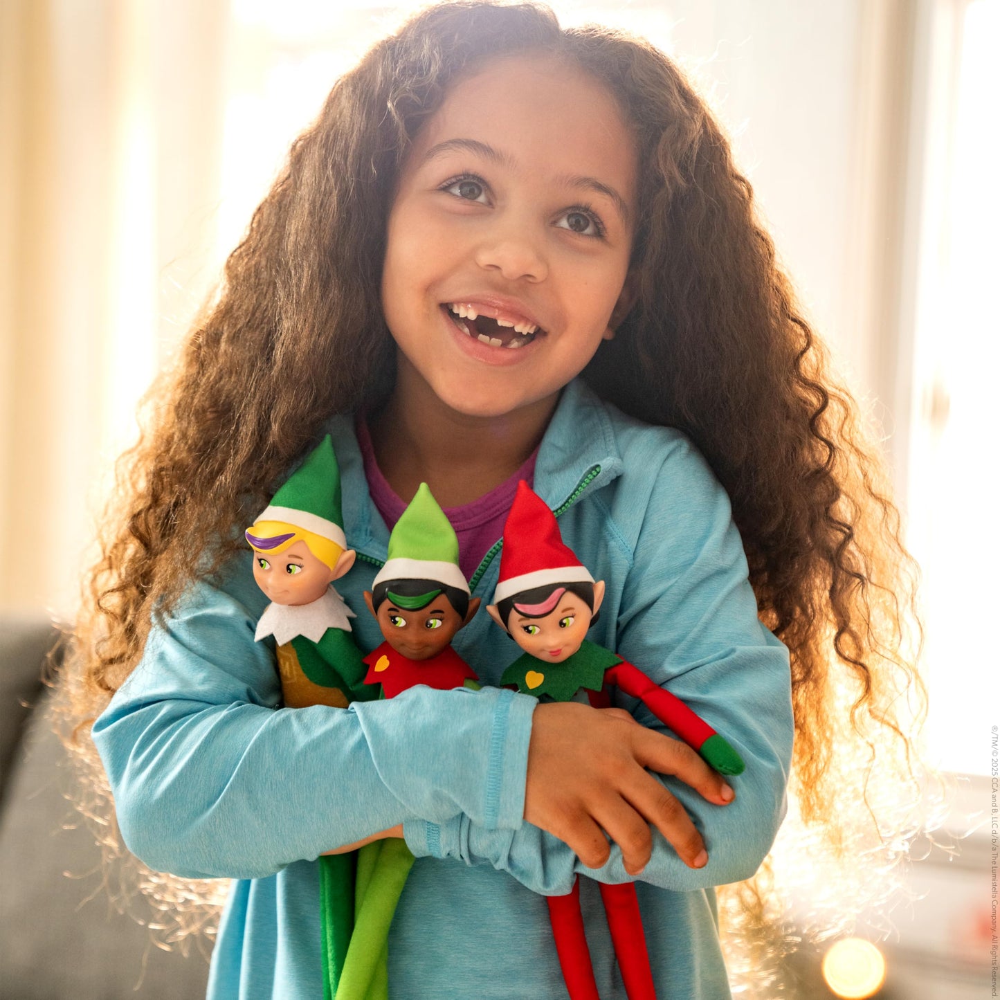 The Elf on the Shelf Elf Mates Toy Maker - Black Hair Doll with Scarf & Earmuffs - Enchanted Forest Edition for Ages 3+