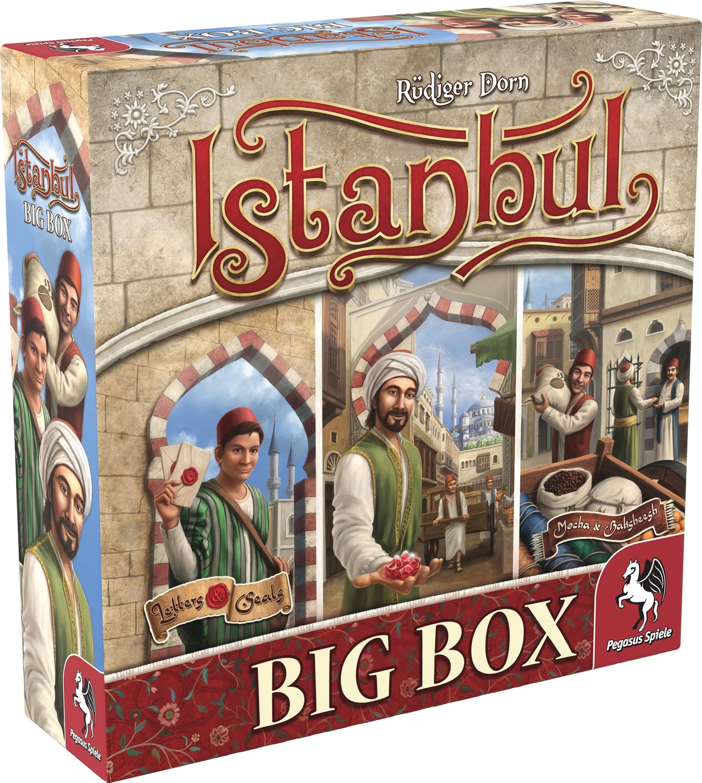 Pegasus Spiele Istanbul Big Box Board Game - Large, Multicolor, Cardstock, Model PNA55119.USA