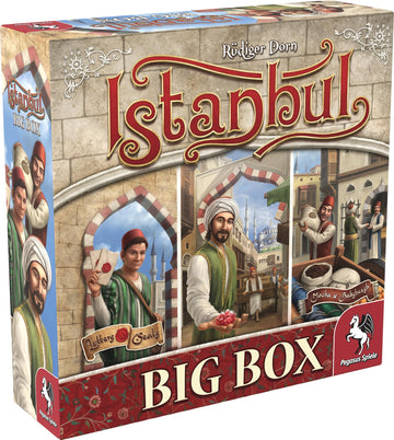 Pegasus Spiele Istanbul Big Box Board Game - Large, Multicolor, Cardstock, Model PNA55119.USA