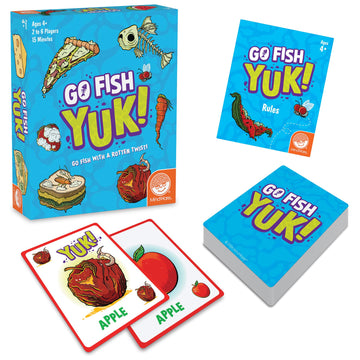 MindWare Go Fish Yuk! - A Silly Twist On The Classic Go Fish Card Game