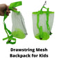 4E's Novelty Beach Toys for Kids with Bag (17 Pcs Set) Castle Beach Bucket with Shovels & Molds - Beach Toys for Kids 3-10, Sand
