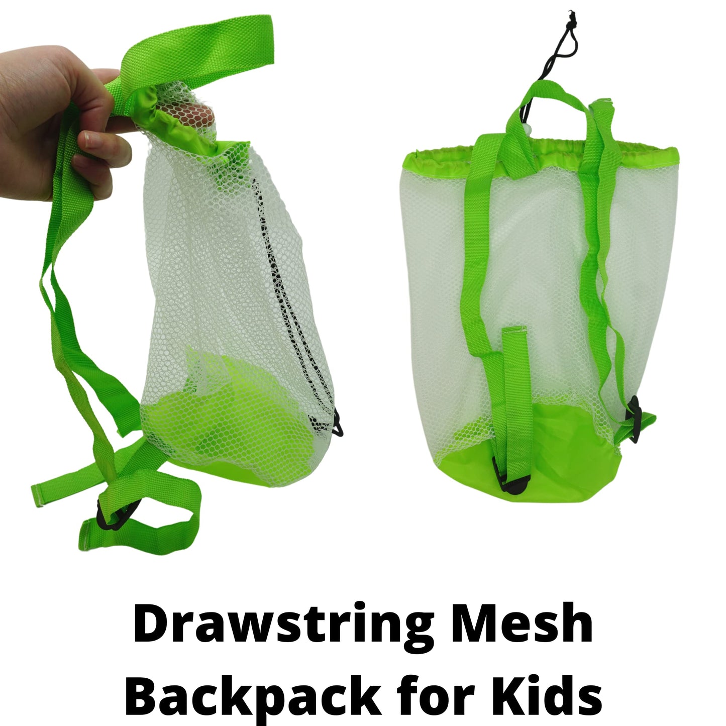 4E's Novelty Beach Toys for Kids with Bag (17 Pcs Set) Castle Beach Bucket with Shovels & Molds - Beach Toys for Kids 3-10, Sand