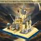 Magic Castle Book Toy Compatible With Lego, Magic Book Castle Building Blocks Toys For Boys 6-12 Years Old, Creative Stem Building Toys For Kids Birthday Christmas
